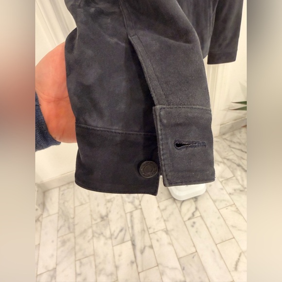 Lucky Brand Men's Suede Shirt Jacket - Picture 6 of 16
